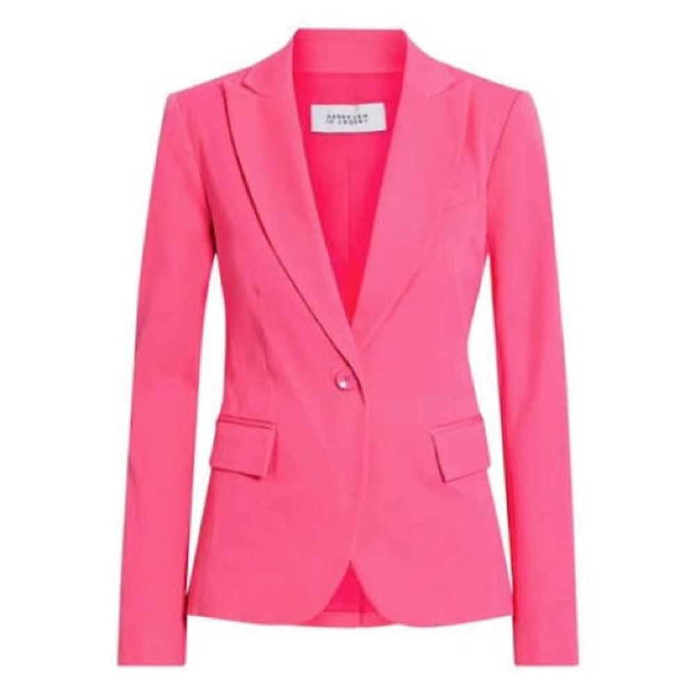 10 Crosby Derek Lam Vibrant Pink Blazer